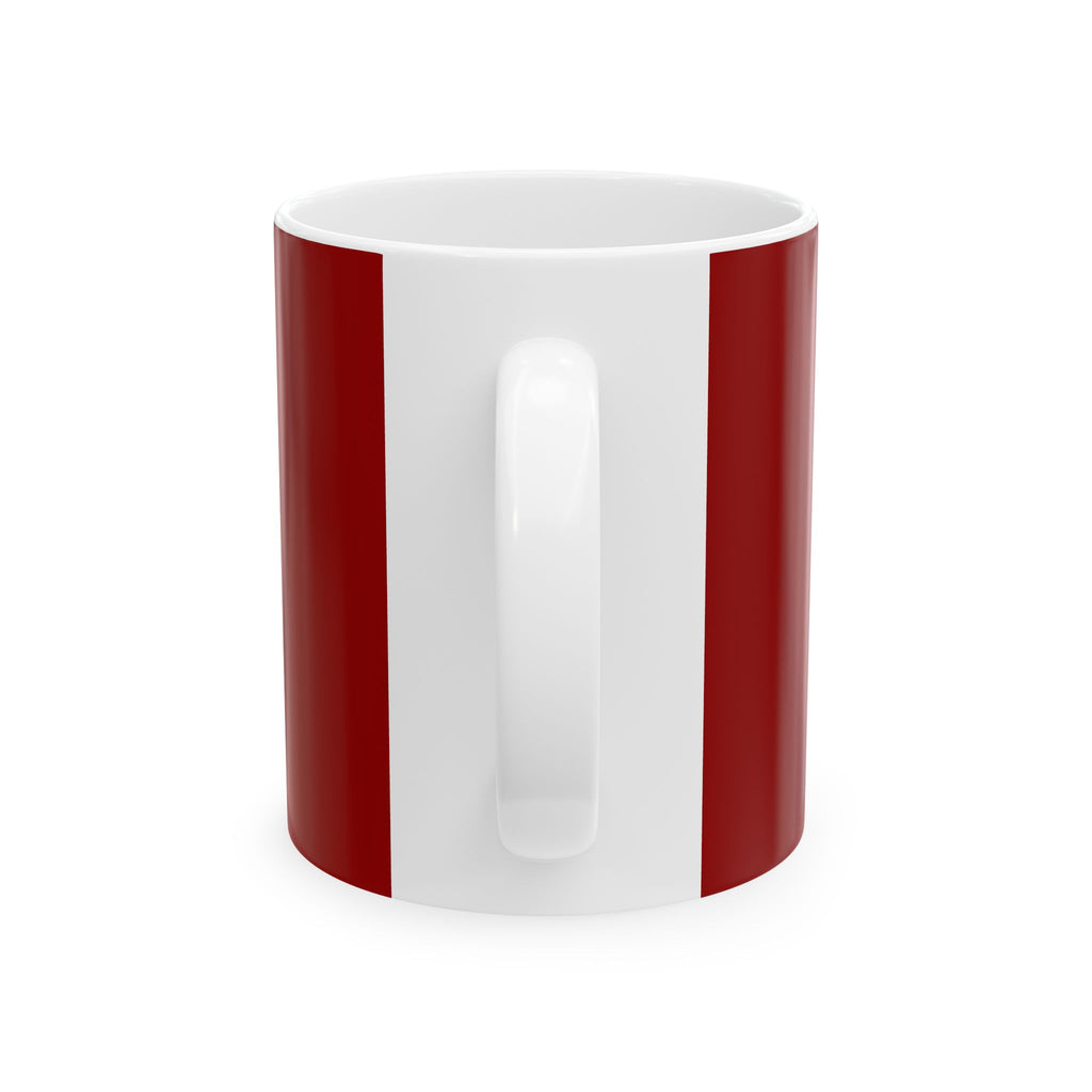 Stone/Red Gaming Logo Mug — “Miikell_Gaming” Branded Ceramic Coffee Cup (11oz/15oz)