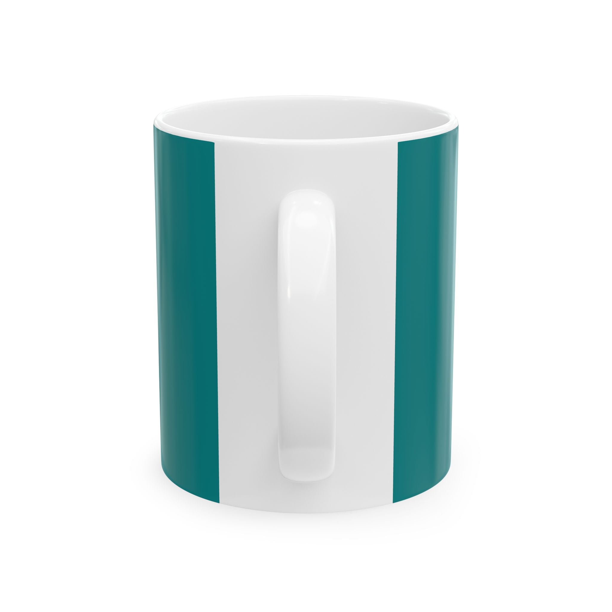 Stone/Aqua Gaming Logo Mug — “Miikell_Gaming” Branded Ceramic Coffee Cup (11oz/15oz)