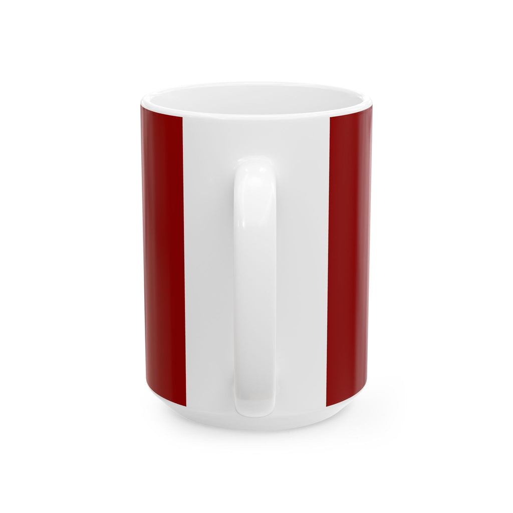 Stone/Red Gaming Logo Mug — “Miikell_Gaming” Branded Ceramic Coffee Cup (11oz/15oz)