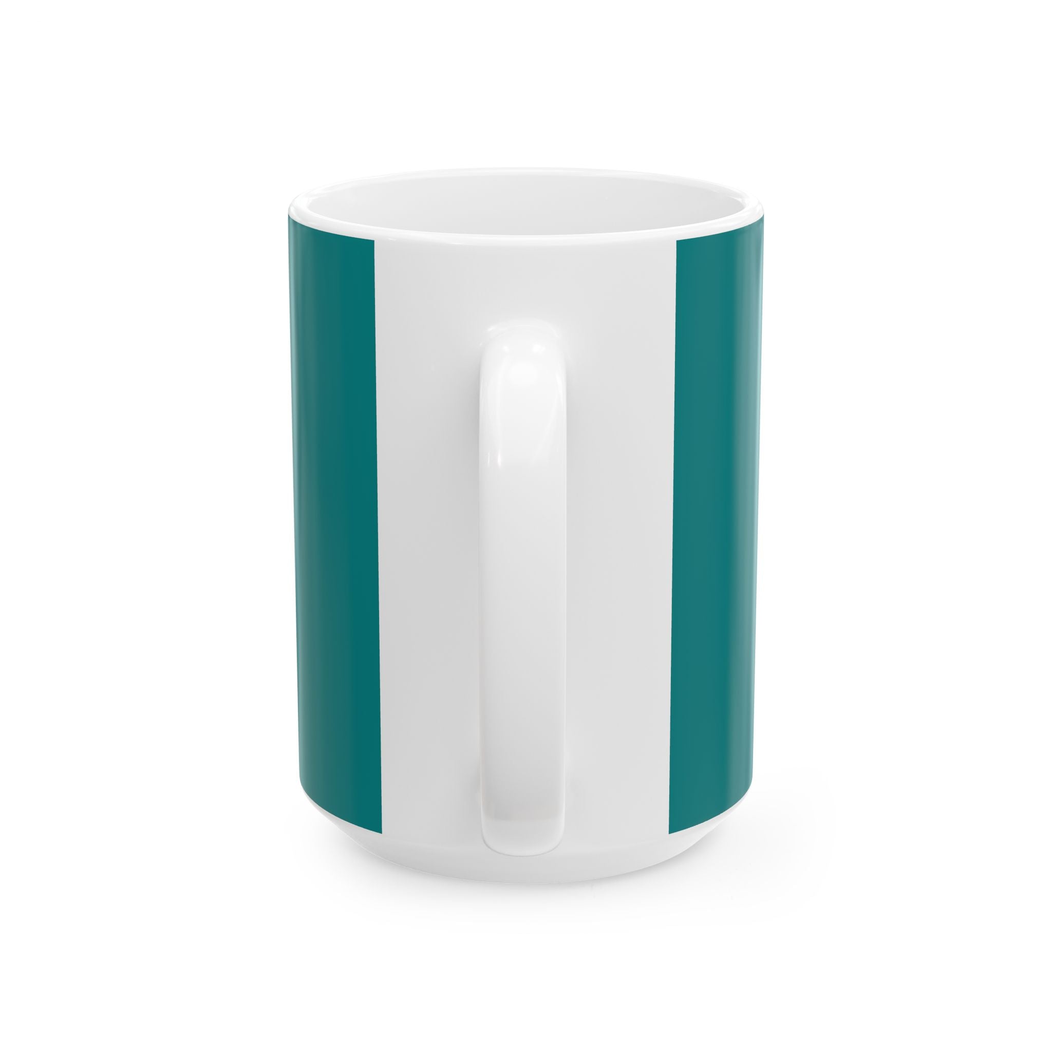 Pink/Aqua Gaming Logo Mug — “Miikell_Gaming” Branded Ceramic Coffee Cup (11oz/15oz)